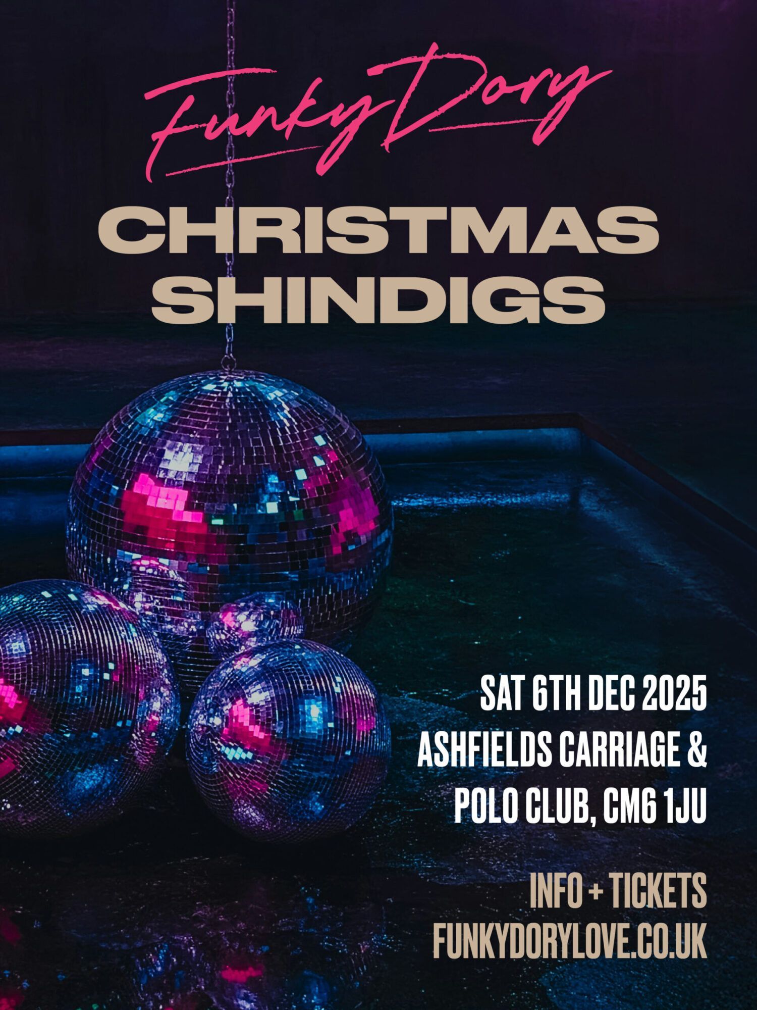 fd xmas socials aw sat grid disccoballs